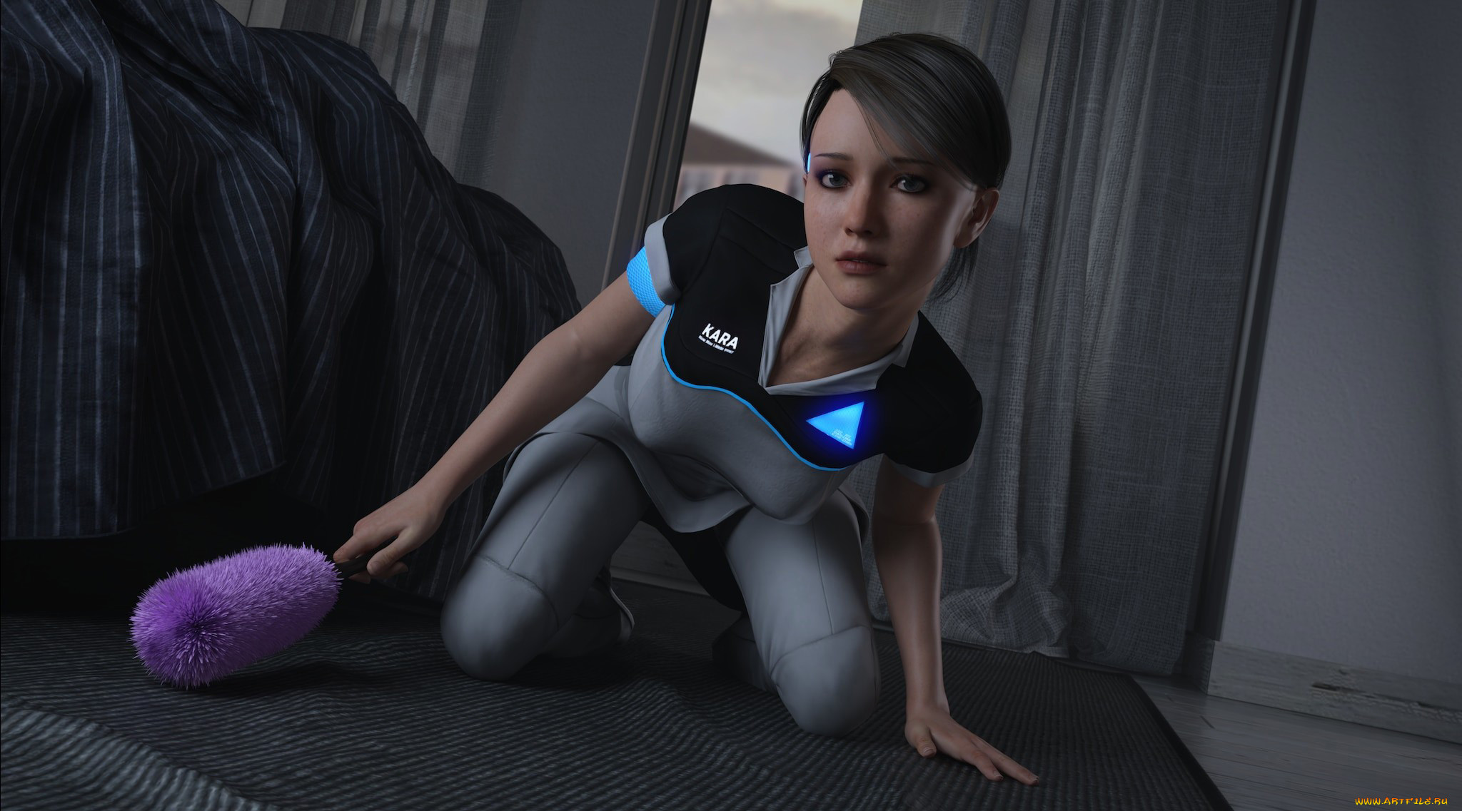  , detroit,  become human, kara, , become, human